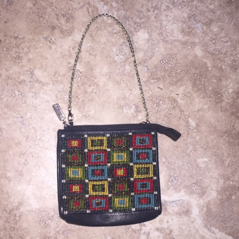 Brighton Leather Beaded purse